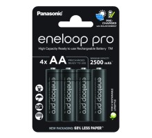 Акумулятор Panasonic AA Eneloop 2500mAh Pro NI-MH * 4 + Сase (BK-3HCDEC4CP) 