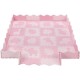 Дитячий килимок MoMi пазл Zawi 150 х 150 см Pink (MAED00012)