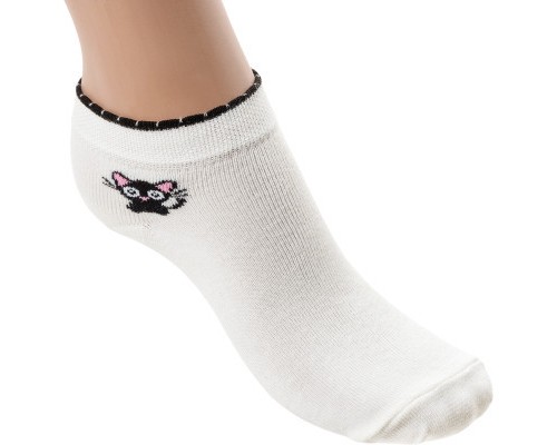 Шкарпетки дитячі BNM з котиком (M0C0201-0138-5G-beige)