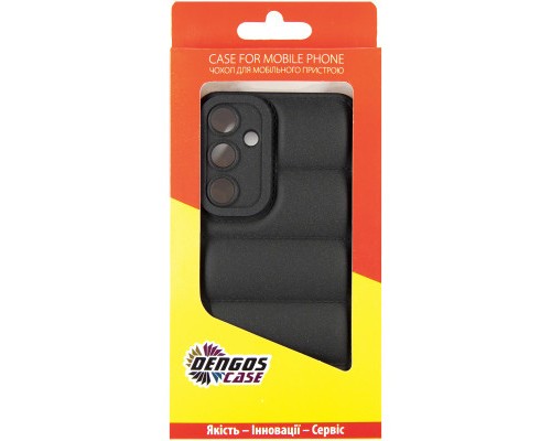 Чохол до мобільного телефона Dengos Soft Samsung Galaxy A55 5G (black) (DG-TPU-SOFT-49)