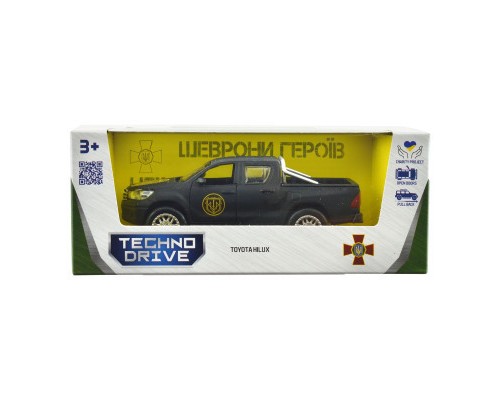 Машина TechnoDrive серії Шеврони Героїв - Toyota Hilux - Спартан (KM6118)