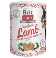 Ласощі для котів Brit Care Superfruits Lamb 100 г - ягня (8595602555697)