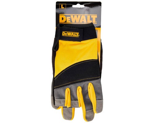 Захисні рукавиці DeWALT частково відкриті, розм. L/9, з накладками на долоні (DPG214L)