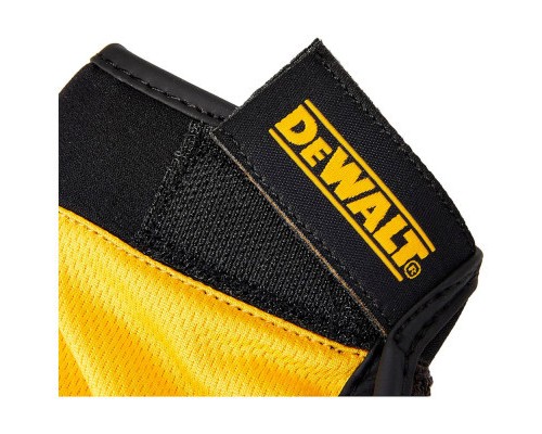 Захисні рукавиці DeWALT частково відкриті, розм. L/9, з накладками на долоні (DPG214L)