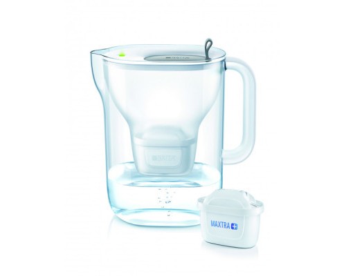 Фільтр-глечик Brita Style XL LED, 3.6л, сірий (1039280)