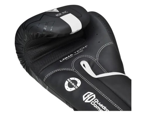 Боксерські рукавички RDX F6 Kara Matte White 16 унцій (BGR-F6MW-16OZ)