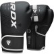 Боксерські рукавички RDX F6 Kara Matte White 16 унцій (BGR-F6MW-16OZ)