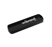 USB флеш накопичувач Wibrand 4GB Grizzly Black USB 2.0 (WI2.0/GR4P3B) 