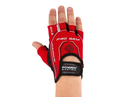 Рукавички для фітнесу Power System PS-2260 Pro Grip EVO Red L (PS_2260RD-4_L)