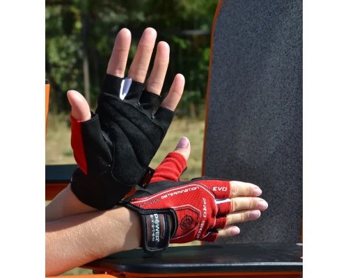 Рукавички для фітнесу Power System PS-2260 Pro Grip EVO Red L (PS_2260RD-4_L)