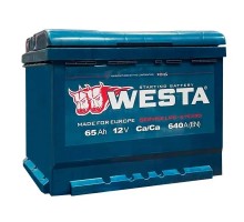 Акумулятор автомобільний Westa 6CT-65 А (0)