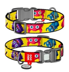 Нашийник для тварин WAUDOG Nylon з QR паспортом 