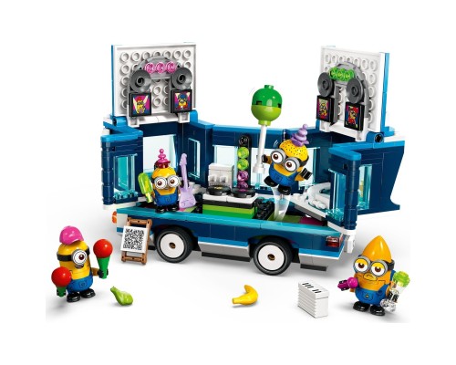 Конструктор LEGO Нікчемний я 4 Музичний автобус для вечірок Посіпак 379 деталей (75581)