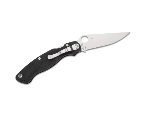 Ніж Spyderco Military 2 Satin S30V Black G10 (C36GP2)