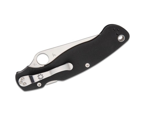 Ніж Spyderco Military 2 Satin S30V Black G10 (C36GP2)