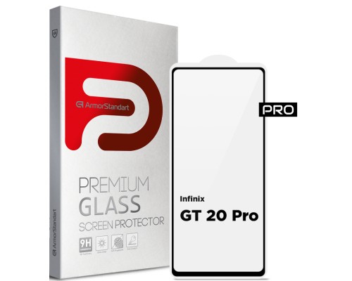 Скло захисне Armorstandart Pro Infinix GT 20 Pro Black (ARM77782) Скло захисне Armorstandart Pro Infinix GT 20 Pro Black (ARM77782)
