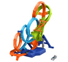 Автотрек Hot Wheels Шалені віражі та петлі (HXR70)