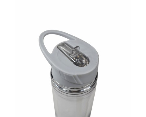 Пляшка для води Line Art Liquid 620 мл сірий (20225LA-07)