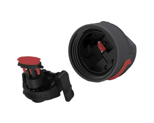 Термокружка Kambukka Elton Insulated 750 мл чорний/червоний (11-03013)