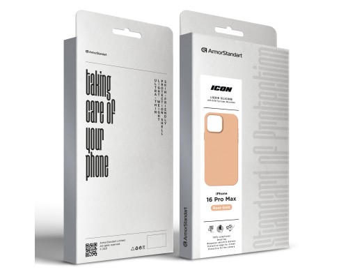 Чохол до мобільного телефона Armorstandart ICON2 Case Apple iPhone 16 Pro Max Rose Gold (ARM79641)