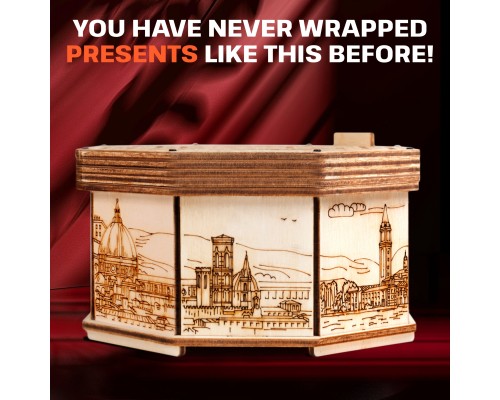 Головоломка EscapeWelt Дерев'яна SECRET MAZE BOX (50045) Головоломка EscapeWelt Дерев'яна SECRET MAZE BOX (50045)