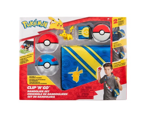 Ігровий набір Pokemon Спорядження тренера Пікачу (PKW3649)