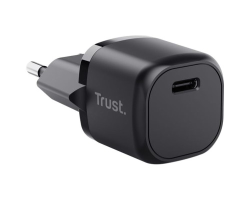 Зарядний пристрій Trust Maxo 20W USB-C PD black (25174_TRUST)