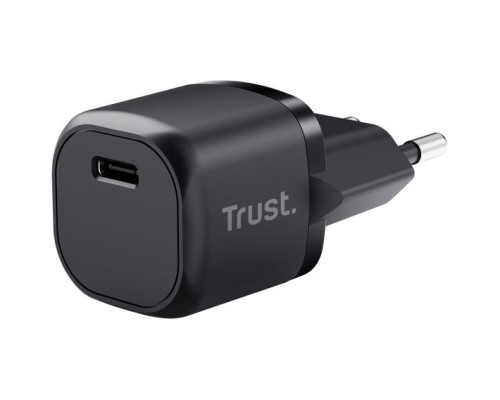 Зарядний пристрій Trust Maxo 20W USB-C PD black (25174_TRUST)