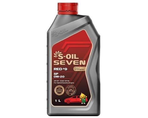 Моторна олива S-OIL SEVEN RED 9 SP 0W-20, 1л (SRSP0201)