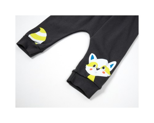 Набір дитячого одягу Miniworld з шапочкою (14711-74B-gray)