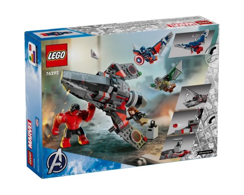 Конструктор LEGO Marvel Фігурка Капітан Америка (76292)