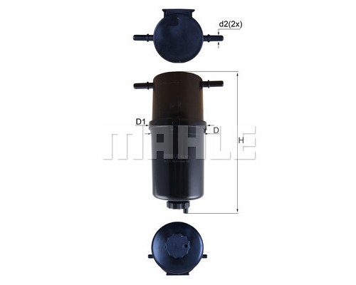 Фільтр паливний Mahle KL873