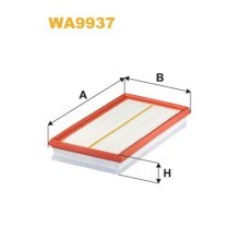 Повітряний фільтр для автомобіля Wixfiltron WA9937