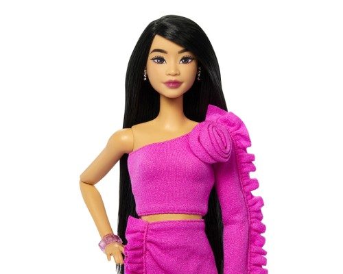 Лялька Barbie Deluxe style Barbiecore Модниця у рожевому костюмі (HYV26)