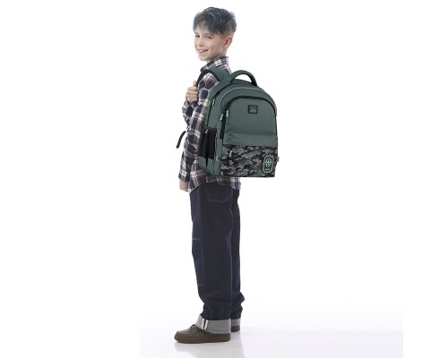 Рюкзак шкільний GoPack Education 182M Legion (GO25-182M-5)
