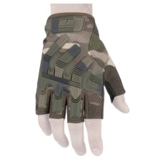 Тактичні рукавички 2E безпалі L камуфляж (2E-TACTGLOSUM-L-MC)