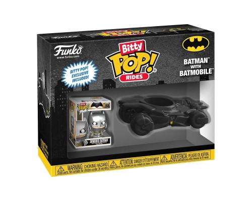 Фігурка Funko Pop набір Bitty Pop! Ride - Бетмен і бетмобіль (83621)