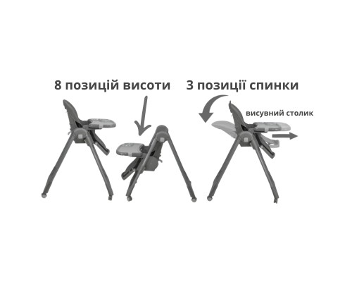 Стілець для годування FreeON Kai, бірюзовий (82689)