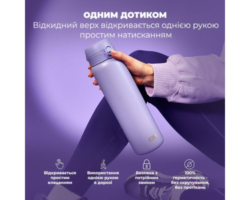 Пляшка для води ION8 OneTouch Vacuum Insulated 920 мл Periwinkle (I8TS1000PERI)