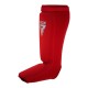 Захист гомілки і стопи RDX Shin Instep Foam Red/White M (HYP-SIRW-M)