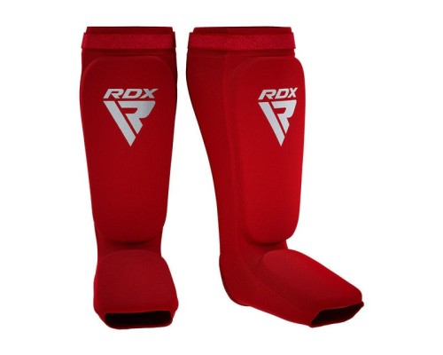 Захист гомілки і стопи RDX Shin Instep Foam Red/White M (HYP-SIRW-M)