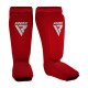 Захист гомілки і стопи RDX Shin Instep Foam Red/White M (HYP-SIRW-M)
