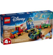 Конструктор LEGO Disney та Pixar Святкування з Історії іграшок: поїзд та авто для гонок (43264)