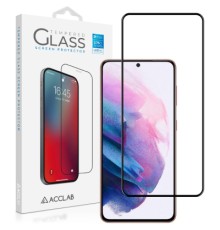 Скло захисне ACCLAB Full Glue Samsung S21 (G991) Black (1283126510519)