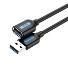 Дата кабель USB 2.0 AM/AF 2.0m black Vention (CBHBH)