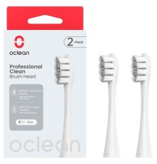 Насадка для зубної щітки Oclean Brush Head Professional clean -2 pack Grey (6970810554090)