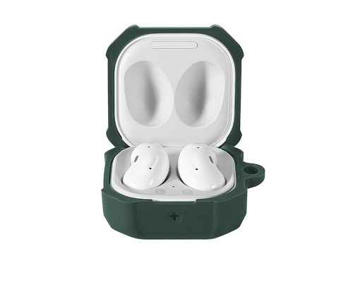 Чохол для навушників BeCover Protective TPU для Samsung Galaxy Buds 2/Buds 2 Pro/Buds Live/Buds Pro Dark Green (709565)