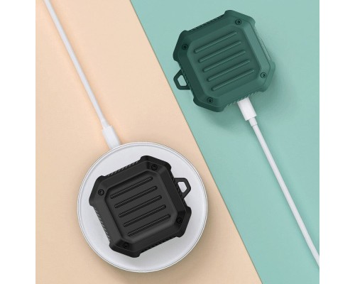 Чохол для навушників BeCover Protective TPU для Samsung Galaxy Buds 2/Buds 2 Pro/Buds Live/Buds Pro Dark Green (709565)