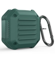 Чохол для навушників BeCover Protective TPU для Samsung Galaxy Buds 2/Buds 2 Pro/Buds Live/Buds Pro Dark Green (709565)