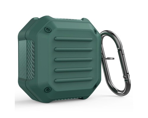 Чохол для навушників BeCover Protective TPU для Samsung Galaxy Buds 2/Buds 2 Pro/Buds Live/Buds Pro Dark Green (709565)